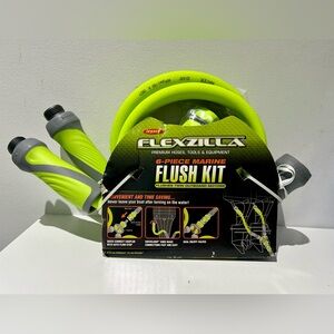 Flexzilla- Marine Twin Outboard Flush Kit